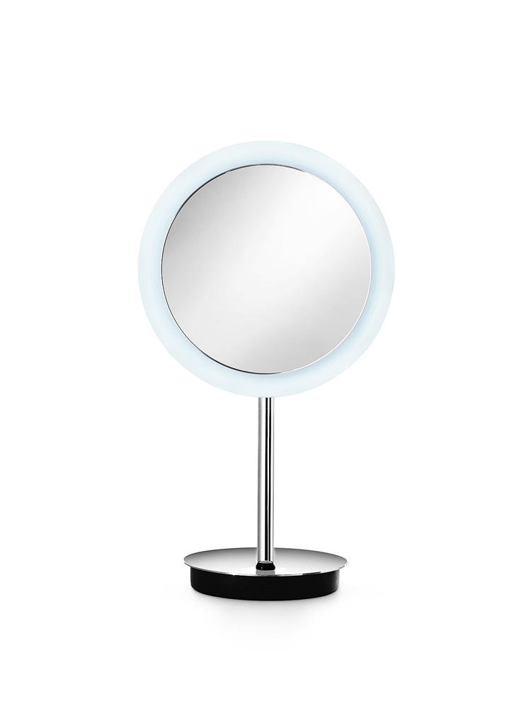Specchio ingranditore da tavolo Mevedo con luce led - Pavone Casa - Arredo  bagno e design Made in Italy