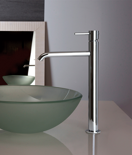 Miscelatore lavabo alto Pepe - Pavone Casa - Arredo bagno e design Made in  Italy
